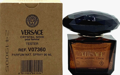 Versace Crystal Noir Parfum Spray For Women 3.0 Oz / 90 ml