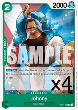 4X One Piece Card Game Johnny OP14-028 Common NM Presale