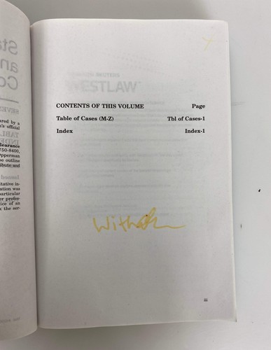 Statutes & Statutory Construction 7th & 8th Edition Volume 5 2023 SC - Picture 8 of 11