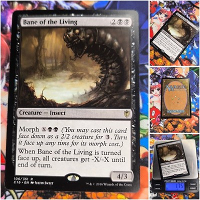 MTG Bane Of The Living      NM Magic Commander 2016 Og Black Staples Card