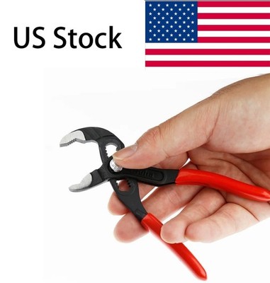 Wrench 5in Adjustable Multi-purpose Small Pump Pliers Button Style Carbon Steel