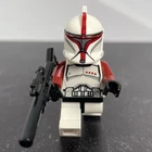 LEGO Star Wars Minifigure Clone Trooper Captain Phase 1 sw0492 Gunship 75021