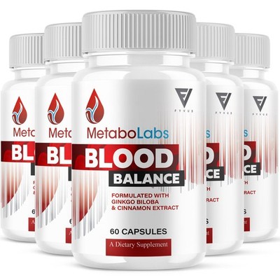 (5 Pack) Metabo Labs Capsules, Metabo Labs Daily Support Formula (300 Capsules)