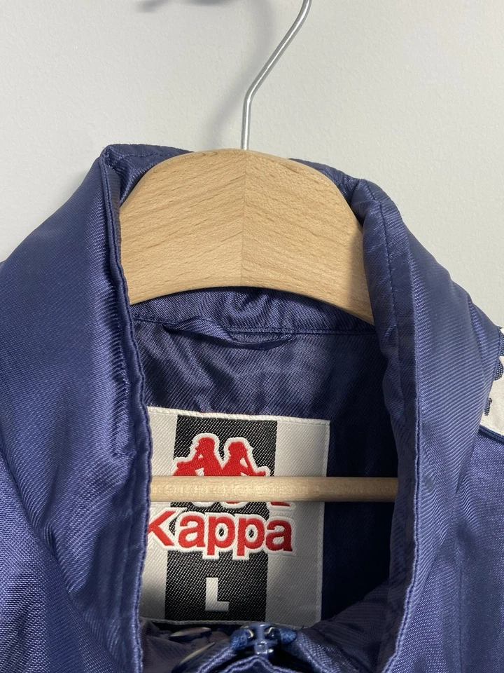 Chaqueta Kappa Vintage Años 90 Logo Estilo Y2k Nylon Talla L Hombre’s Foto 3 de 4