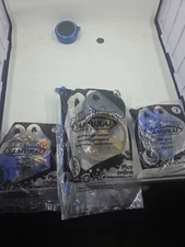 3 New McDonald's 2011 Power Rangers Samurai Toys: #3 #4 #7 Gold Launcher Blue