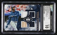 2018 Diamond Kings Deco Holo Gold 10/25 Ken Griffey Jr CGC 10 Gem Mint HOF 1bk5