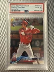 2018 TOPPS CHROME UPDATE SHOHEI OHTANI BATTING ROOKIE DEBUT PSA 10 GEM #HMT32