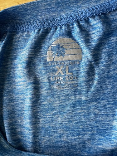 Kids Sunsations XL Youth Rash Guard Shirt Long Sleeve Upf 50 Unisex Ocean City  - Picture 4 of 4