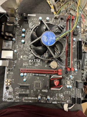 MSI H110M PRO-D LGA 1151 MicroATX Motherboard