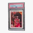 Hoops 1991 Michael Jordan Chicago Bulls #30 PSA Graded NBA Basketball Card