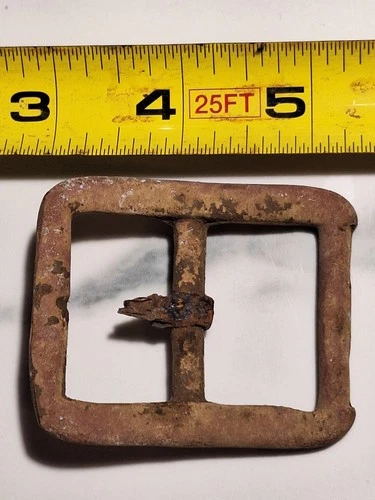 civil war era buckle 2 3/4 '' wide