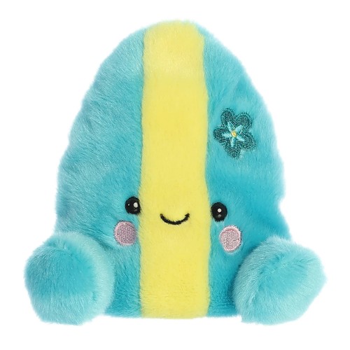 Set of 2 FYNN SURFBOARD & SHOREY WAVE Palm Pals 5" Stuffed Beach Plush, Aurora - Picture 6 of 11
