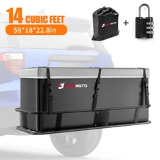 14 Cubic 600D Car Roof Top Rack Carrier Cargo Bag Luggage Storage Box Waterproof