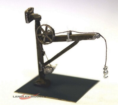 Langley Models Wandszene Gibbet Crane A97a, N Gauge 1:148, Unbemalt