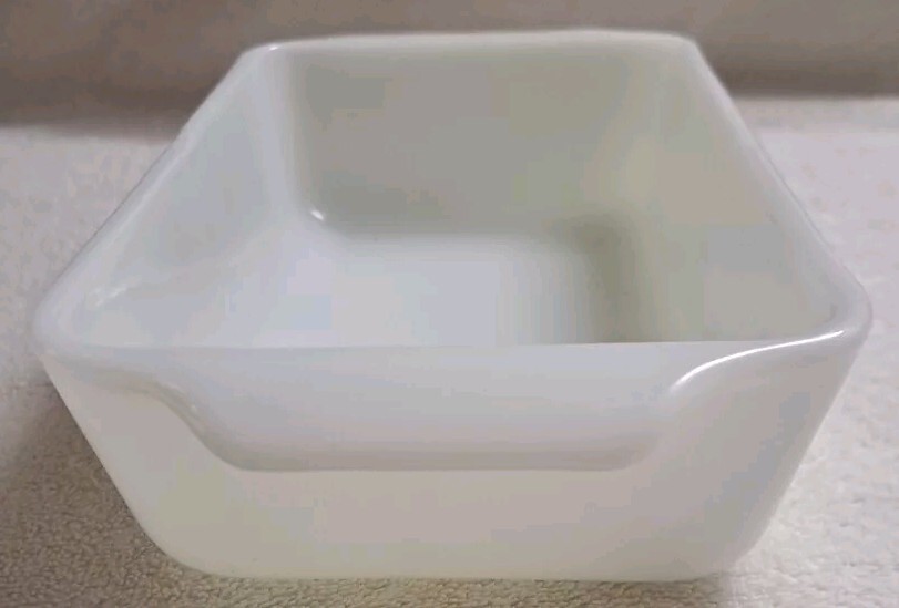 Vintage Fire King Anchor Hocking 1 qt Loaf Pan Fall Harvest Vegetable