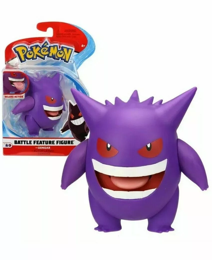  Pokemon: Gengar Battle Feature Deluxe Action Figure