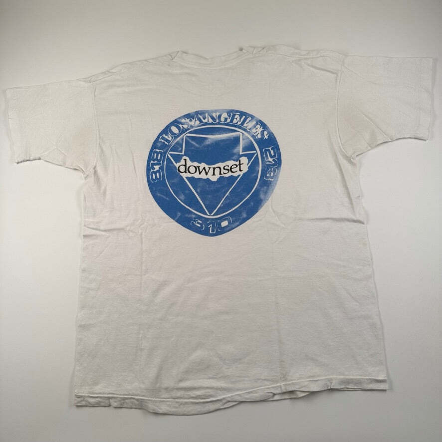 Vintage 90s Downset Shirt XL Los Angeles Hardcore | eBay