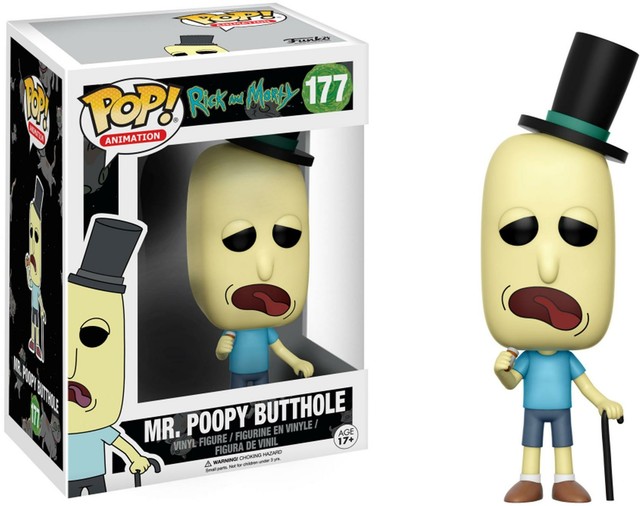 rick and morty mr poopybutthole plush