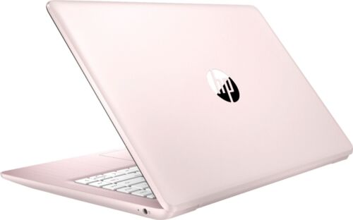 ⭐PINK HP STREAM 14 WINDOWS 11 LAPTOP 4GB/64GB + LIBRE OFFICE, WEBCAM, BLUETOOTH - Picture 1 of 4
