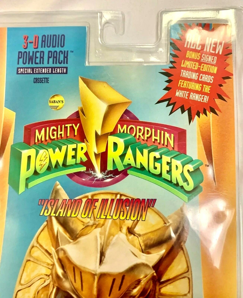 Mighty Morphin Power Rangers: Island Of I'llusion 3D Audio & Power Pack Cassette - Image 3 of 4