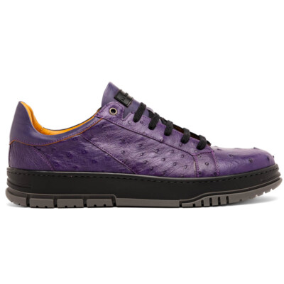 Mezlan Ostrich Sneaker Purple (50073-S) (Exclusive)