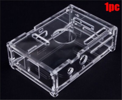 Raspberry Pi 3 B+ Kits Transparent Clear Acrylic Case Shell Enclosure Compute an