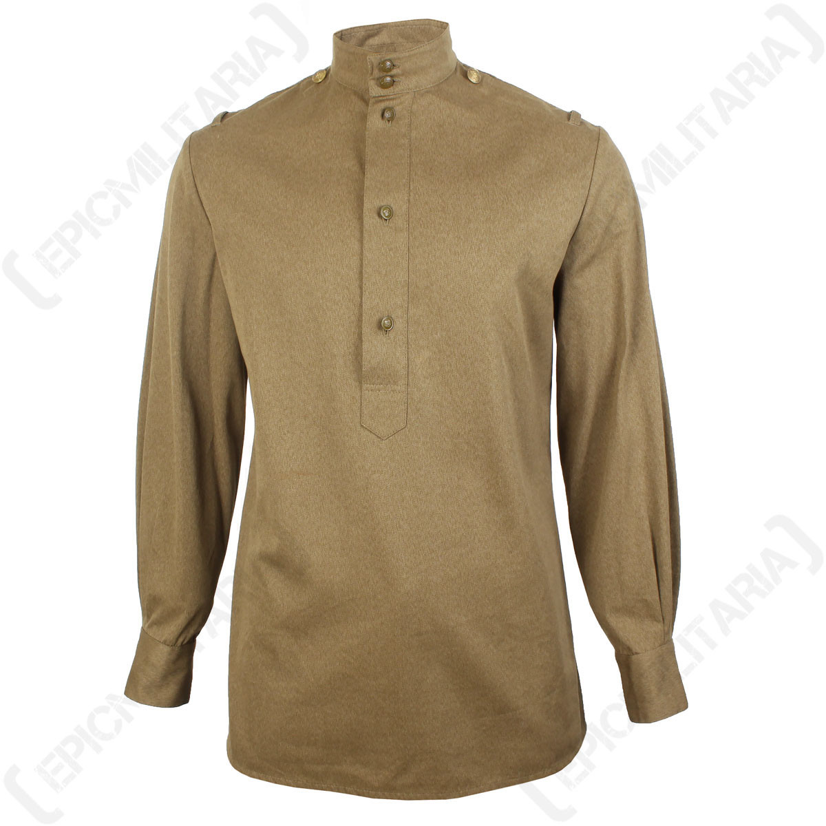 WW2 Russian M43 Gimnasterka Tunic - Soviet Red Army Shirt Military WW2 Russian M43 Gimnasterka Tunic - Soviet Red Army Shirt Military