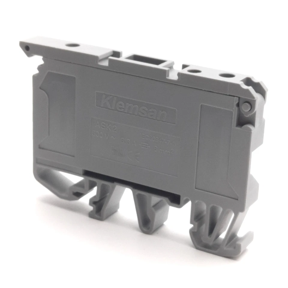 Lot of 4 Omega Engineering ASK-2S Terminal Block Fuse Holders, 300V 6.3A - Image 3 of 4