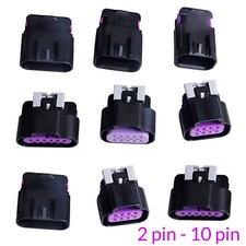 Delphi Sellado 2/3/4/5/6/8/10 Vías Pin Automotriz Conector Kit Impermeable