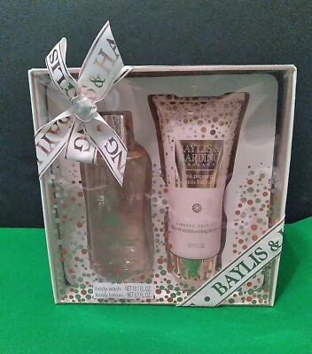Baylis and Harding England Pink Prosecco & Cassis 2 Piece Set limited edition