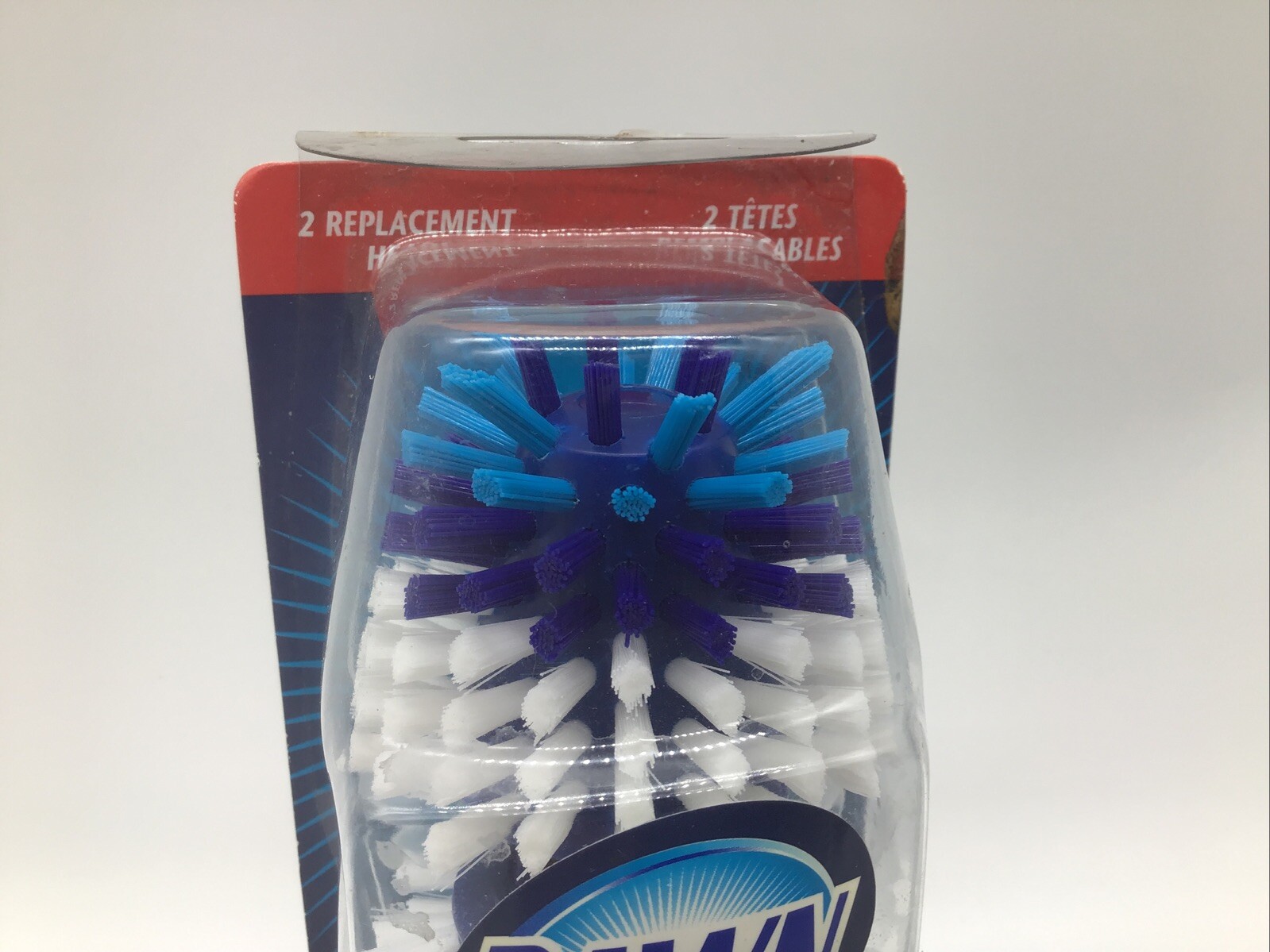 Vintage Dawn Power Dish Brush Heads Replacement Refills 2 Pack Discontinued New