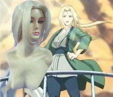 Naruto Tsunade Godaime Hokage Cosplay Hair Wig Long Blond