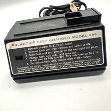 Vintage Polaroid Model 363 Fast Charger