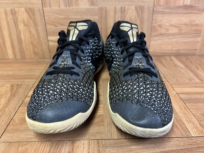 RARE🔥 Size 11.5 - Nike Mamba Instinct Black Gold White 852473-010