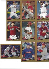 2014 Topps Update Gold #/2014 Mike Bolsinger RC Arizona Diamondbacks US287 READ!