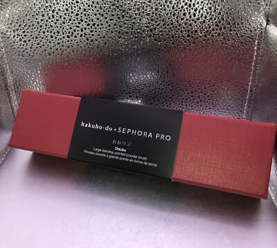 Hakuho-do + Sephora Pro Otsubu large teardrop pointed Brush NEW SEALED!