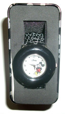 DISNEY / MICKEY MOUSE / ACCUTIME WRIST WATCH / MK 2048 / IN TIN BOX