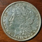 1904-O Morgan Silver Dollar-Very Fine