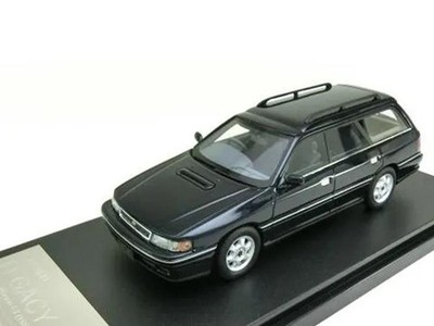 Hi-Story HS284BL 1/43 Subaru Legacy Touring Wagon GT 1989 Indigo Blau Metallic