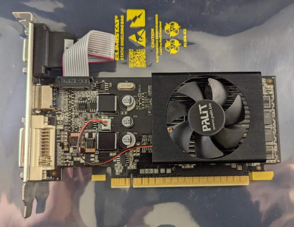 Palit NEAT6100HD06-1196F GeForce GT 610 1GB PCI-E HDMI Graphics Card - Image 2 of 4