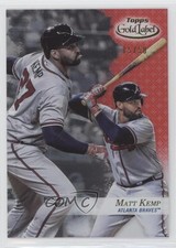 2017 Topps Gold Label Class 2 Red 15/50 Matt Kemp #29 0l1