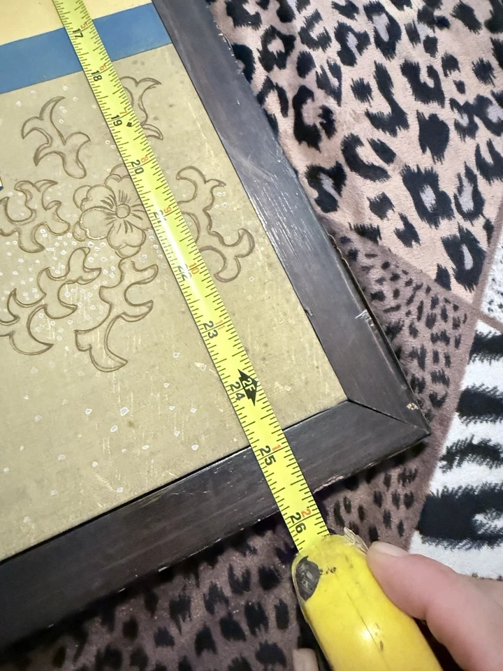 Antique Chinese Ancestor Hand Painting From Hong Kong. 1800’s - Image 2 of 4