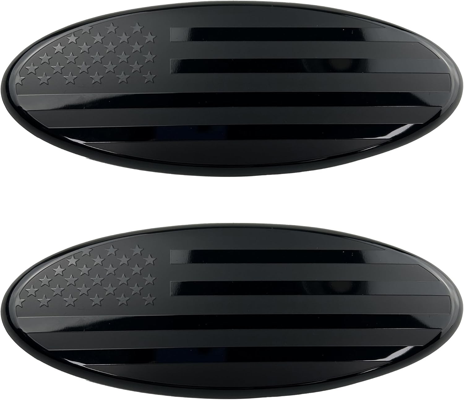 9 Inch Front Grill Rear Tailgate Emblem Fit for 04-14 F150, 11-14 Edge, black