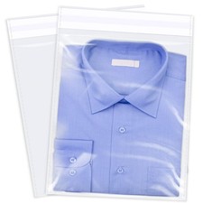 100Pcs 11x14Inch Clear Resealable Cellophane Bags Self Sealing Plastic Poly Bags