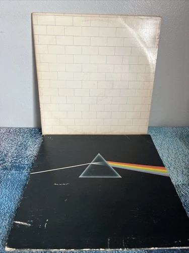Pink Floyd 2 Vinyl Lot, Dark Side Of The Moon, The Wall