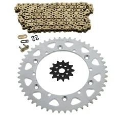 1988-1992, 1997-1998 Yamaha YZ125 125 Gold O Ring Chain And Sprocket 13/50 114L