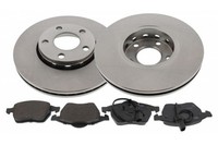 Mapco Bremsensatz Scheibenbremse 47860 FüR Audi VW A6 Passat A4 C5 3B6 3B2 B6 B7