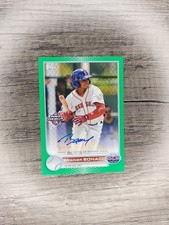 2022 Topps Pro Debut - Brainer Bonaci #PD-79 Green Autographs /99 (AU, RC)