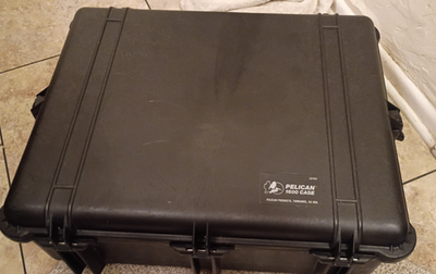 #ad Pelican case 1600 pressure black foam HARD luggage protection camera drone 22quot; $115.00