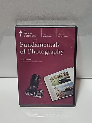 The Great Courses: Fundamentals of Photography 4 DVD Set NO Guidebook Sartore